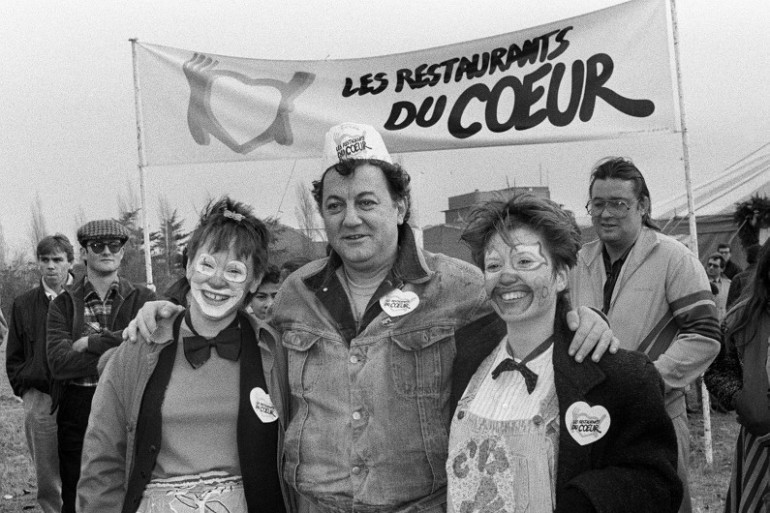 Coluche créé les Restos du Cœur grâce à sa sphère d'influence