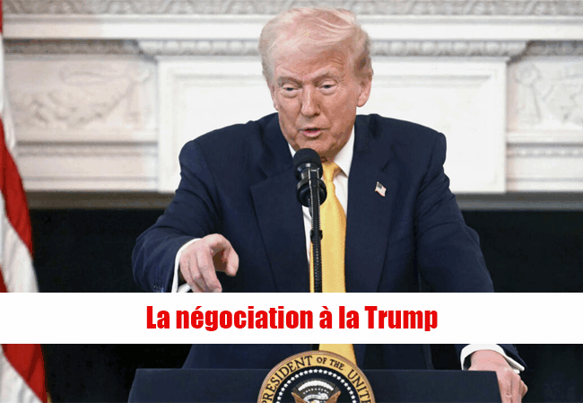 Négociation à la Trump - Ventes